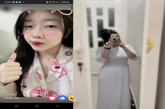 Người đẹp Trần Linh trong tà áo dài gợi cảm nhất trường