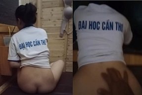 Sinh viên ĐH Cần Thơ bị lộ clip sex khi làm tình với bạn trai